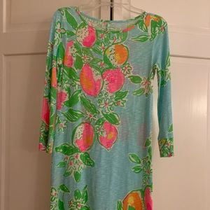 Lilly Pulitzer lemon print dress